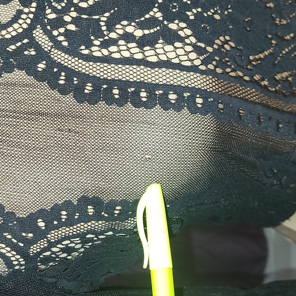 Sexy Sheer Lace Croptop - Picture 3 of 6